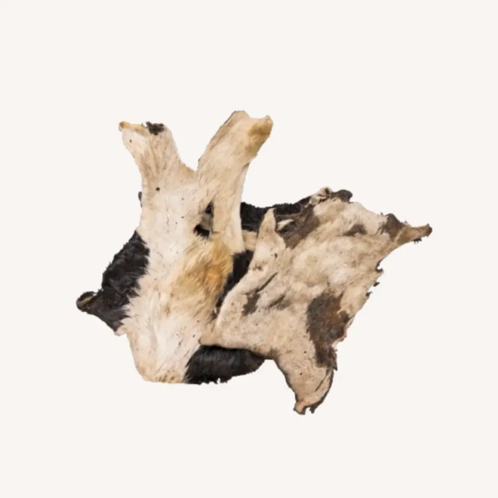 Runderkophuid Plaat met vacht