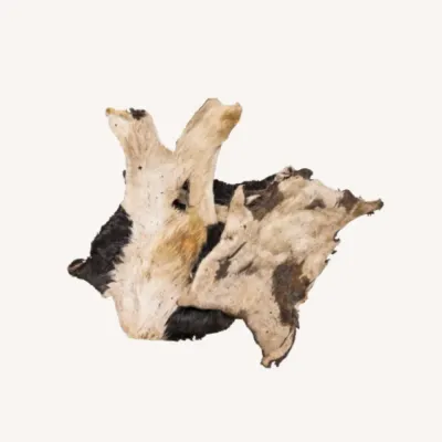 Runderkophuid Plaat met vacht