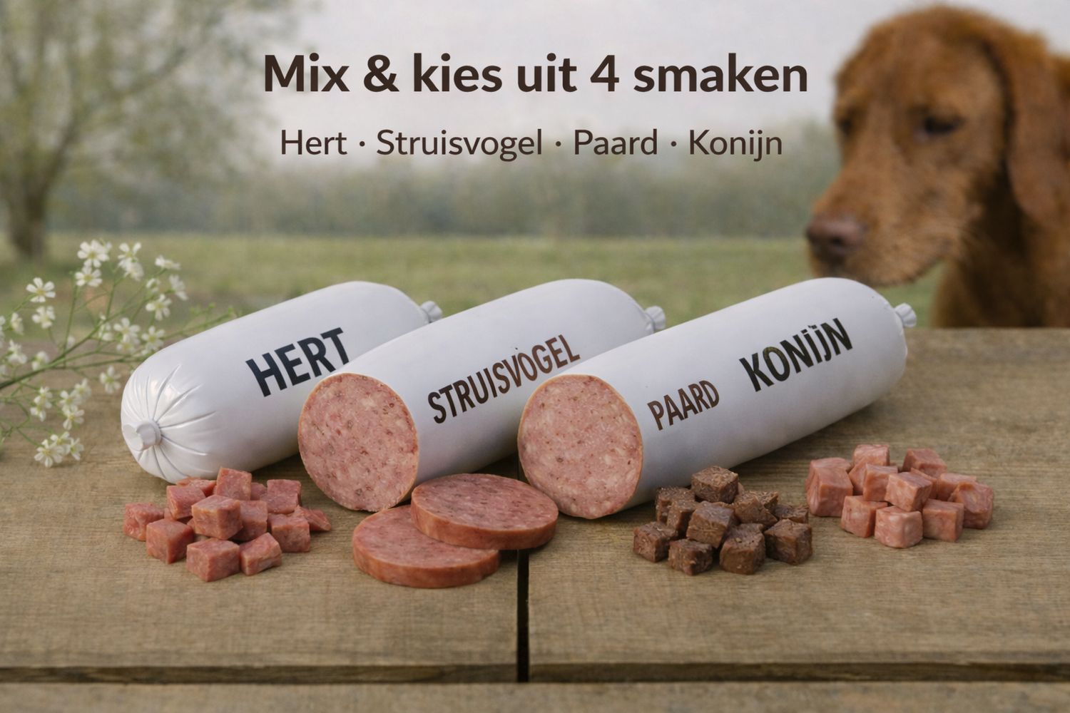 Mix Houdbare Worsten 800 gram - Keuze uit 4 smaken