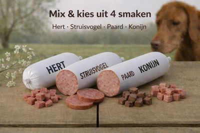 Mix Houdbare Worsten 800 gram - Keuze uit 4 smaken