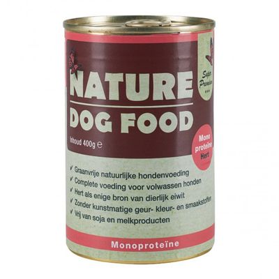Nature Dog Hert natvoer - 400 gram