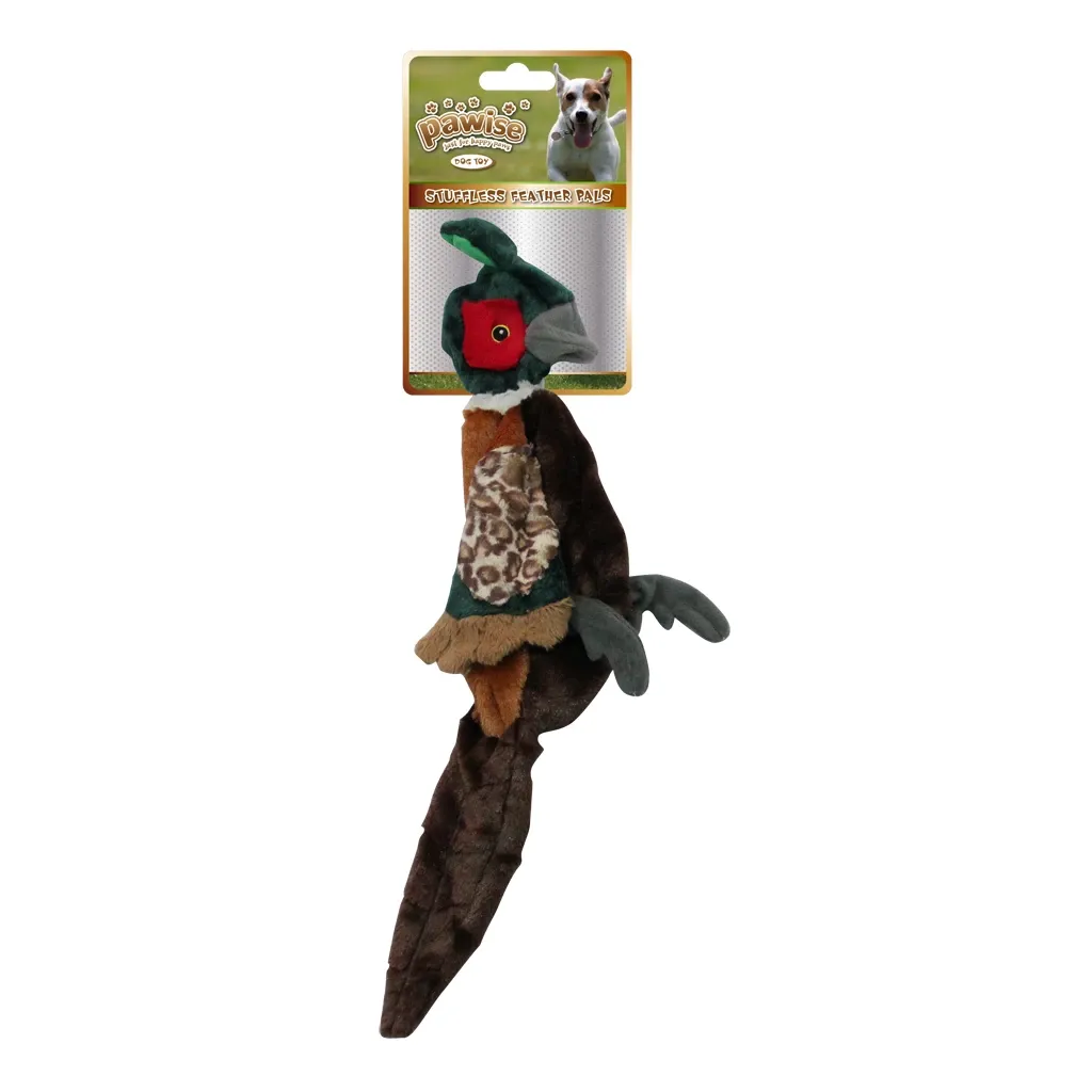 Pawise Stuffless Feather Pals Fazant