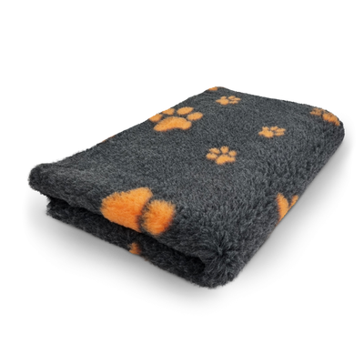 Vet Bed Oranje met Latex Anti Slip 100 x 75 cm -  3 Designs