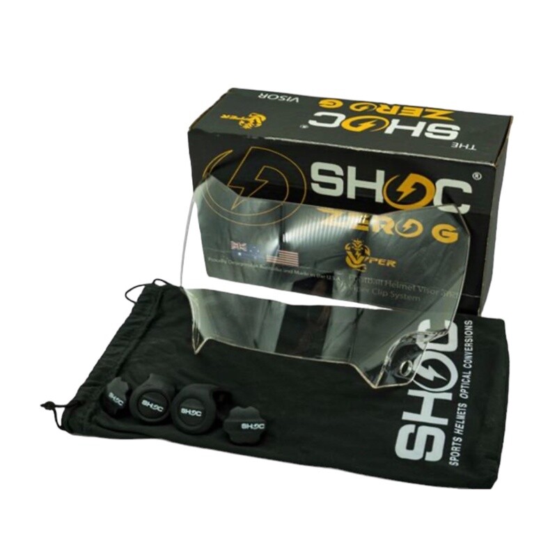 SHOC VISOR ZEROG + CLEAR