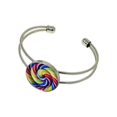 bracelet jonc en métal - Rond sublimable  PRIX  ENTRE : 28.00€ à 19.60€