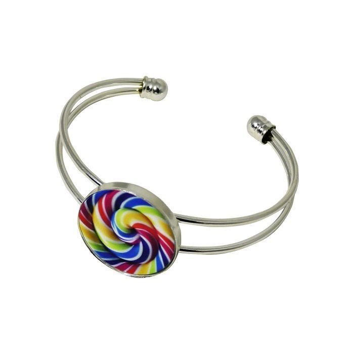 bracelet jonc en métal - Rond sublimable  PRIX  ENTRE : 28.00€ à 19.60€