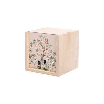 Boîtes en bois 10 x 10 x 10 cm + plaqué personnalisé  en HDF  Les tarifs  entre  l35,00 €   €  à   24,50 €