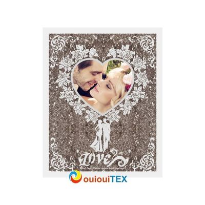 cadres photo dorés en verre 40×50cm sublimable, avec zone blanche forme coeur  PRIX ENTRE  40.00€ A 28.00€