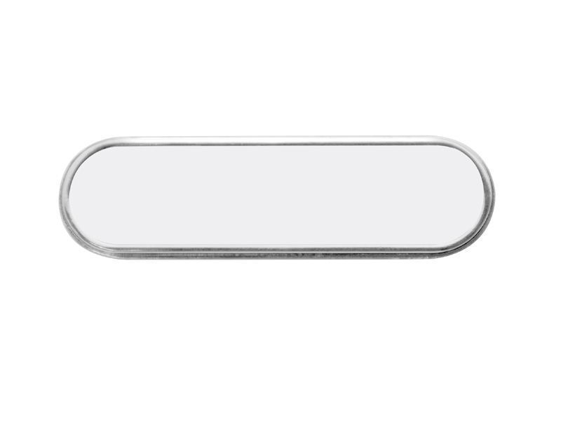 Deux  Badges rectangle sublimable avec épingle  PRIX ENTRE 23.00 € à  16.10 €