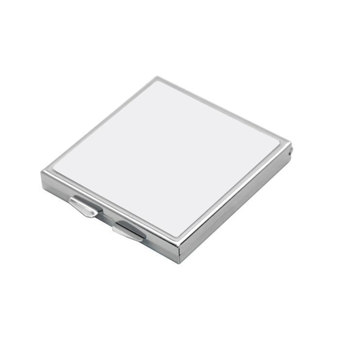 Deux  miroirs de poche sublimable carré  prix entre : 21.00€ à 17.70€