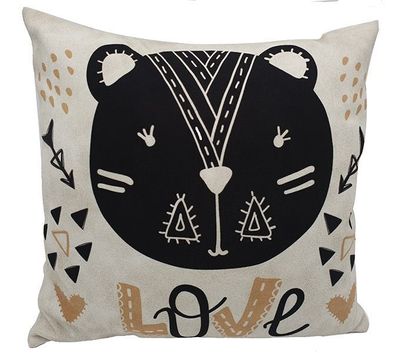 .Deux housses de coussin en simili cuir doux beige 40 x 40 cm