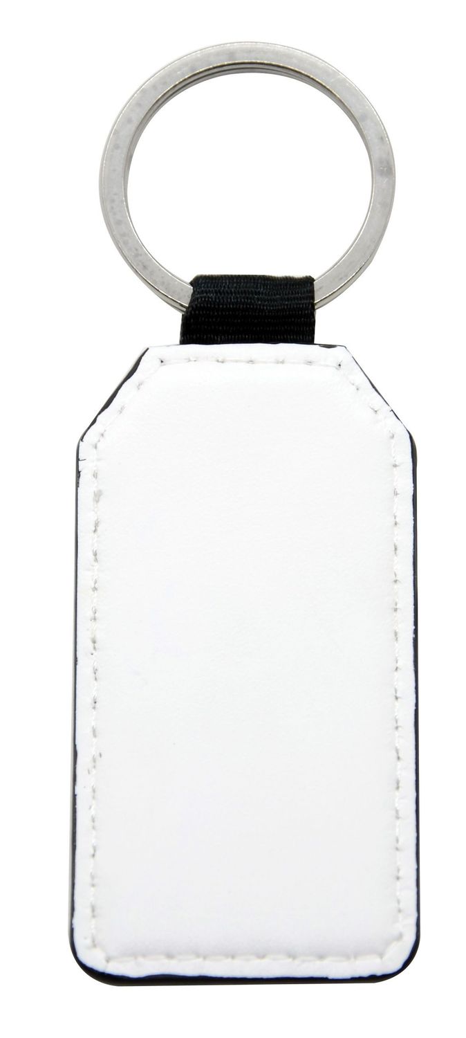 deux porte-clefs rectangle en simili cuir double face sublimable  PRIX ENTRE 25.50 € à 17.85€
