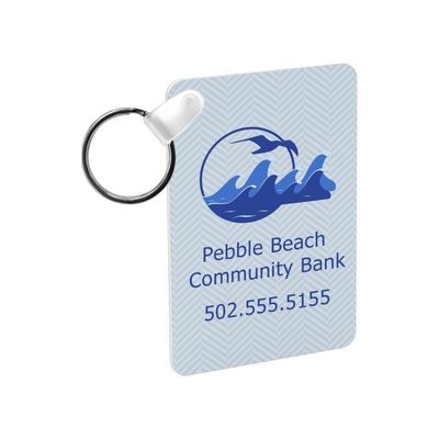 deux porte-clefs rectangles en aluminium double face sublimable  PRIX ENTRE 20.00€ à 14.00€