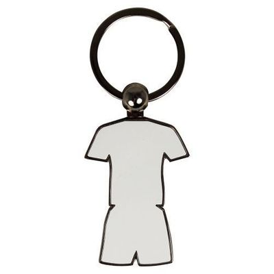 Deux porte-clés en métal forme maillot de foot  PRIX ENTRE  22.00 e à 15.40 e