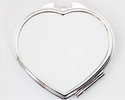 deux miroirs de poche sublimable coeur de 23€ a 16.10€
