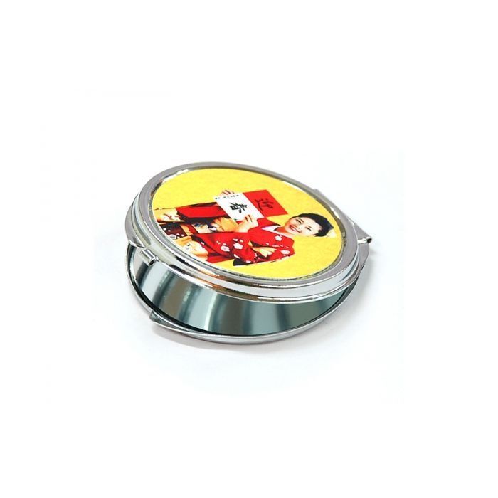 Deux miroirs de poche sublimable rond de  23 € a 16.10€