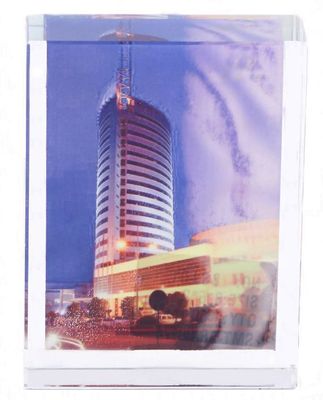 Lot de 2 Bloc cristal Rectangle 6X8 cm Les tarifs entre 19.60 € a  13.72€