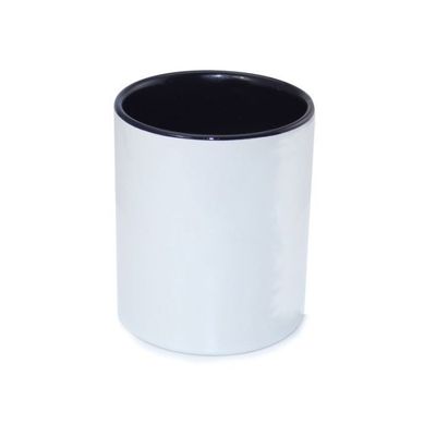 Pots à crayon -vases de fleur en céramique pour sublimation -intérieur noir Lès tarifs entre    19.40  € à    13.58   €-