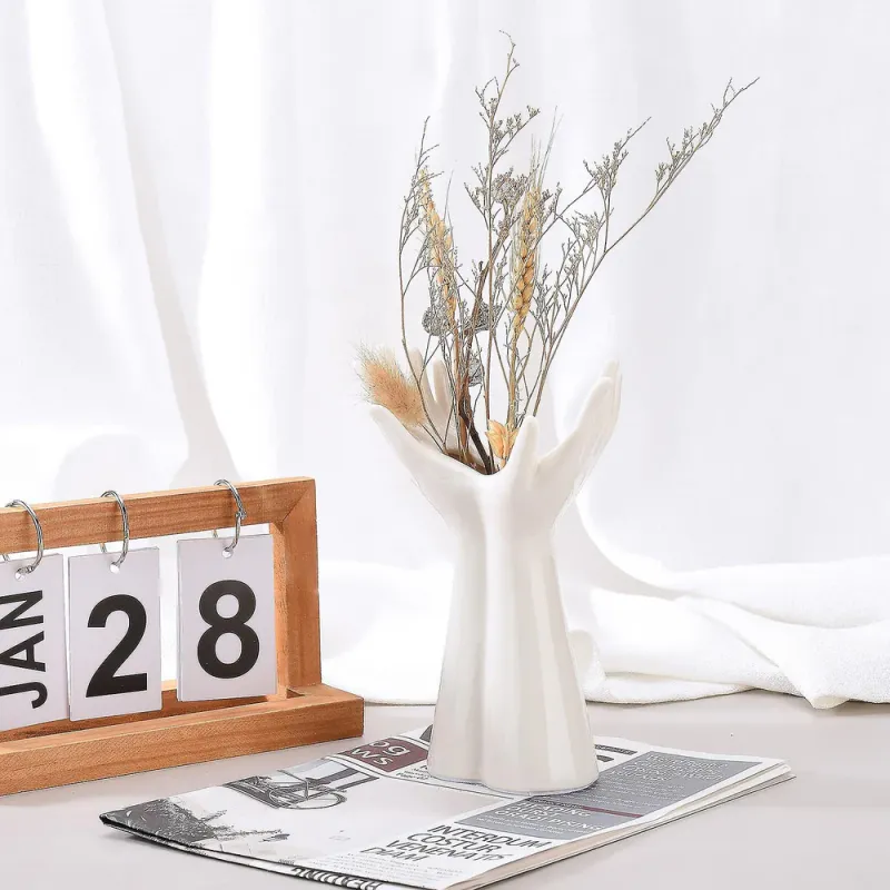 Vase Original Main en Céramique Blanche sent sublimation  52.00 € a 36.00 €