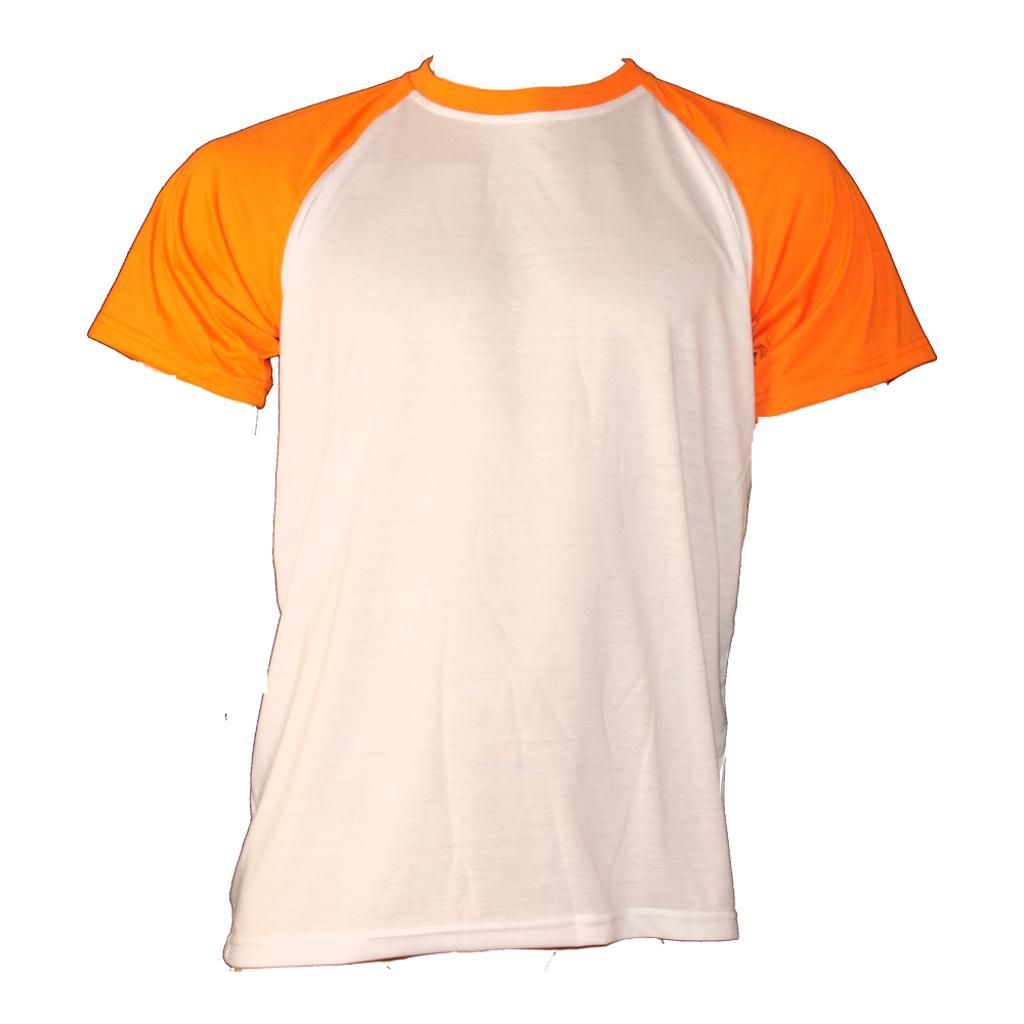Tee-shirts - Bicolores - Col rond - Manches Longues - 100 % Polyester -