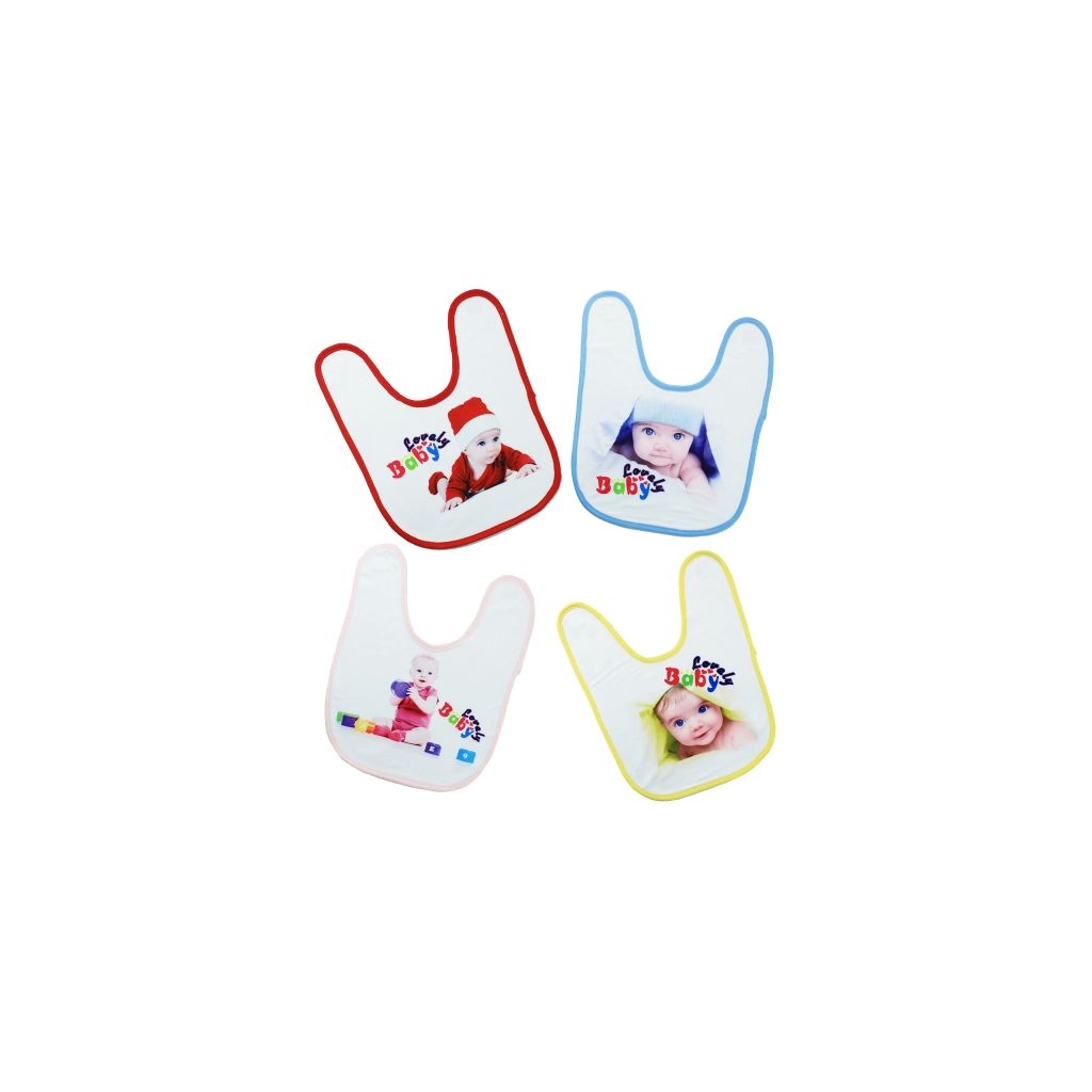5 Bavoir bébé - Doublure éponge - Format 36 x 27 cm                                           PRIX POUR LOT DE 5 A 27 .00 €  A  11.90 €