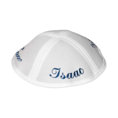 LES TROIS Kippa - 100 % Polyester - Ø 16 cm PRIX ENTRE 25.00 € à 17.50 €