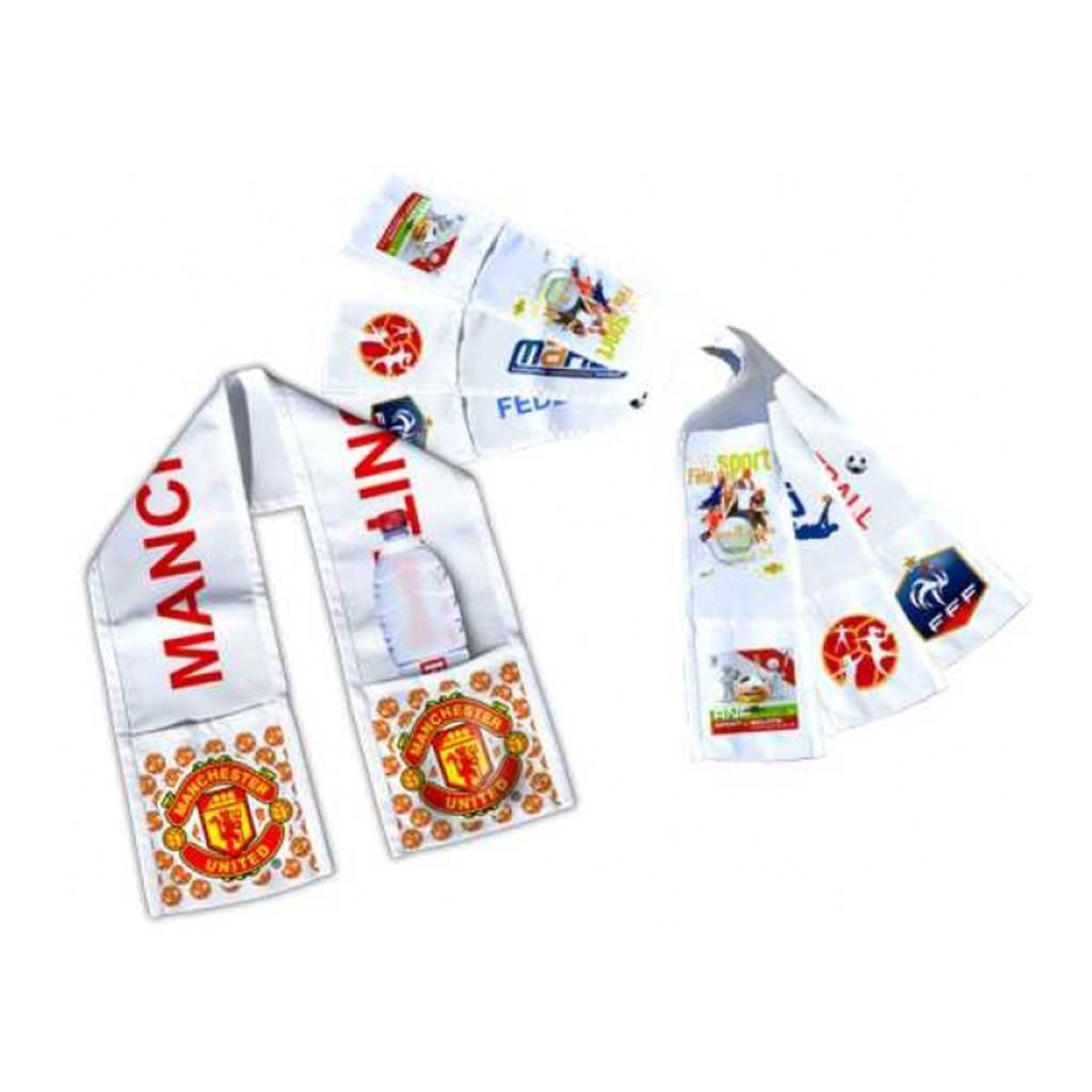 Écharpe supporter - 100 % Polyester - 320 g/m² - Format 15 x 100 cm