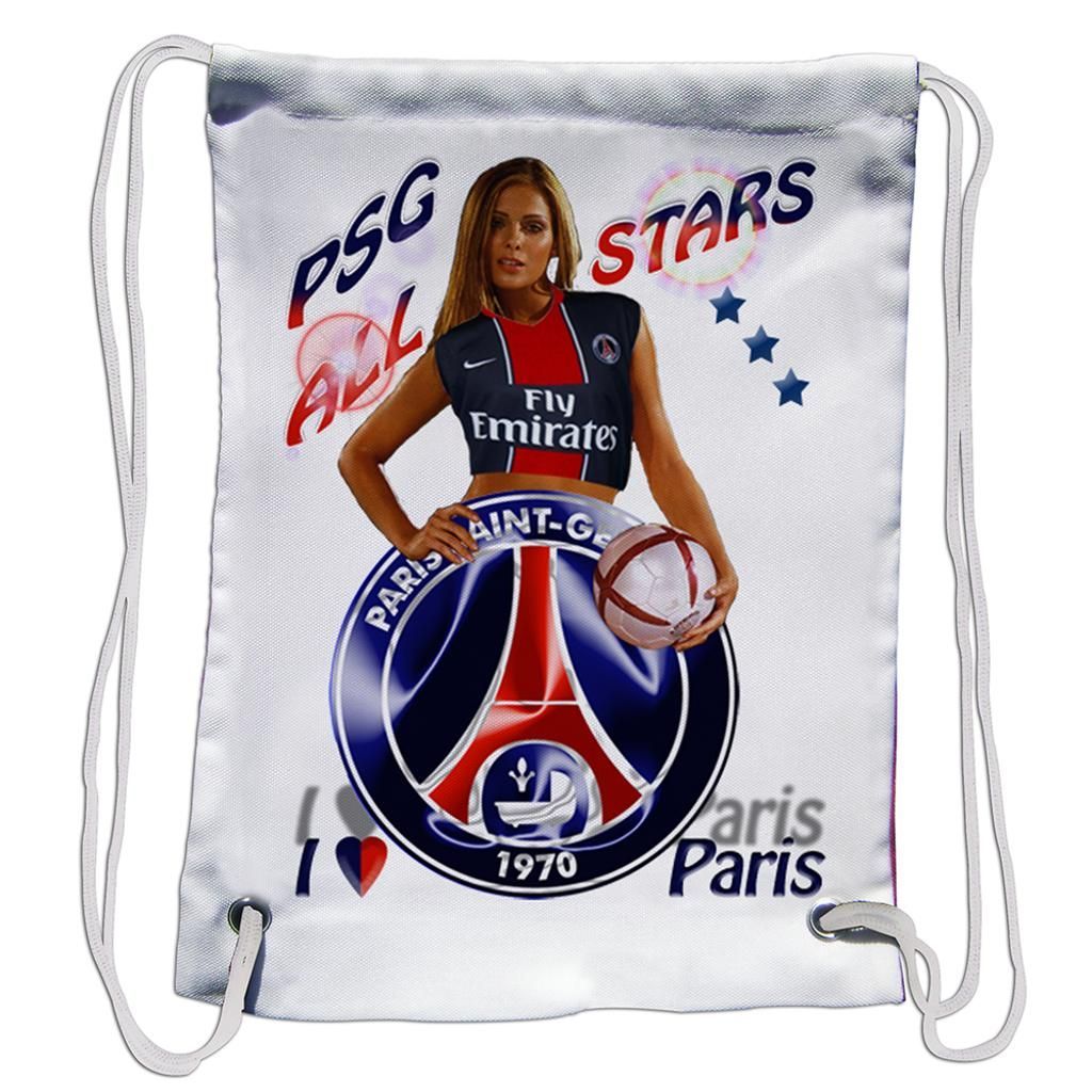 Sac à dos de gym - 100 % polyester 210 D - 38 x 42 cm   plus en stocs