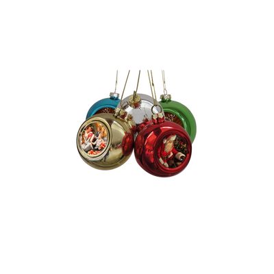 cinq Ø de la boule : 6 cm                   prix entre 29.00 € à 20.30 €