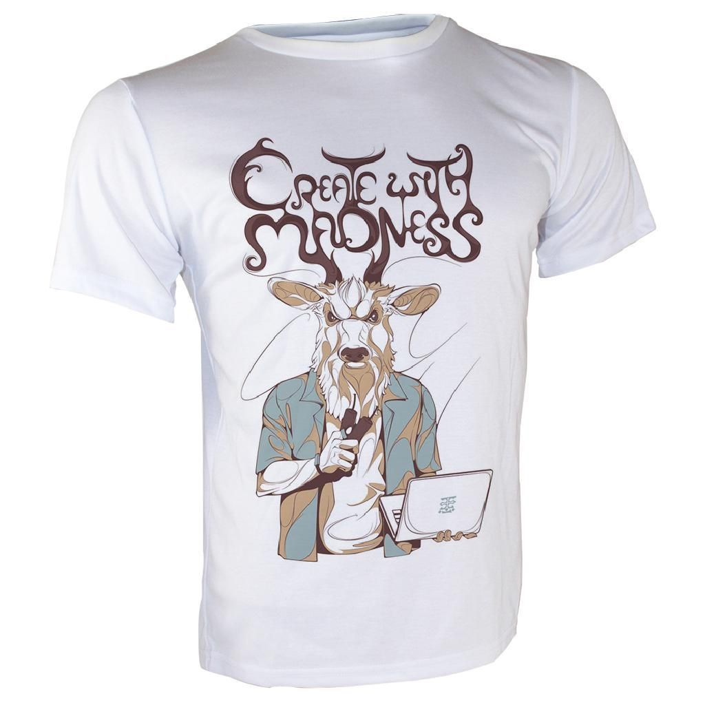Tee-shirt Royal Subli - Col rond - 140 g/m² - Blan