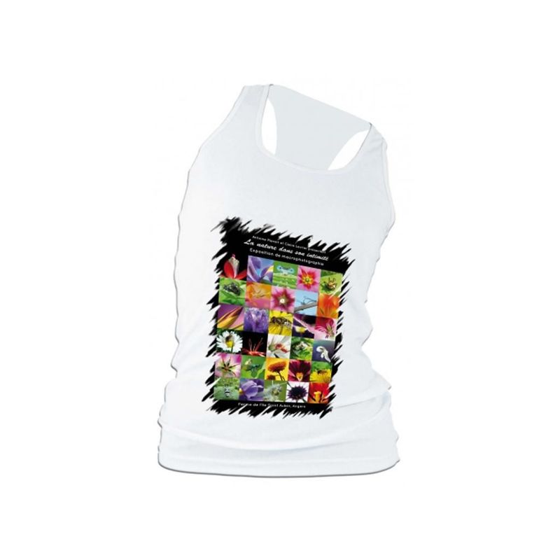 deux Débardeurs - Femme - 100 % Polyester - 190 g/m² - Toucher coton  30.00 € a 21.00€