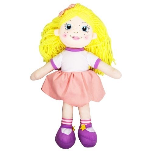 Robe de remplacement pour peluche Poupée cheveux blonds 35 c