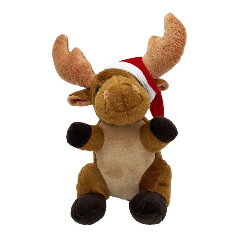 LOT DE DEUX peluches Renne de Noël - Hauteur 20 cm + T-shirt sublimable