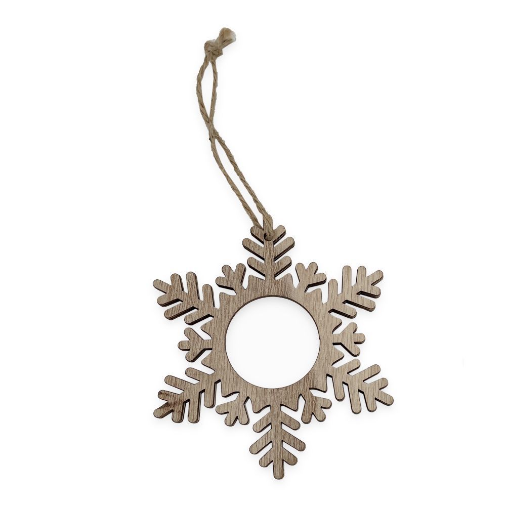 Lot de 5 ornements flocons de neige en bois de 27 .00€ a  19.00€