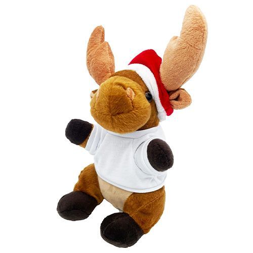 Lot de 3 Tee-shirts de remplacement pour peluche Renne de Noël 20 cm
