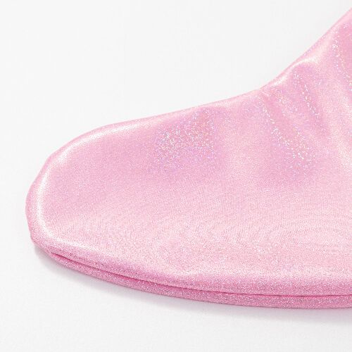 LOT DE TROIS Chaussette de Noël scintillante sublimée - rose