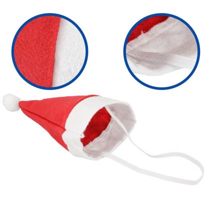Chapeaux Père Noël pour animaux sublimables