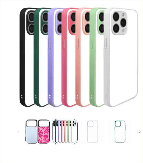 Coque Sublimation de couleur - iPhone - iPhone 17 Pro Max - Noir