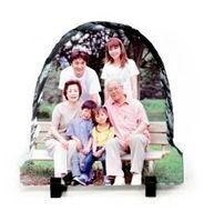 Ardoise cloche 15×15 cm