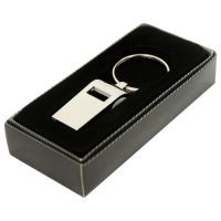 3 porte-clés avec sifflet en métal + 2 plaques sublimables Ø 2 cm