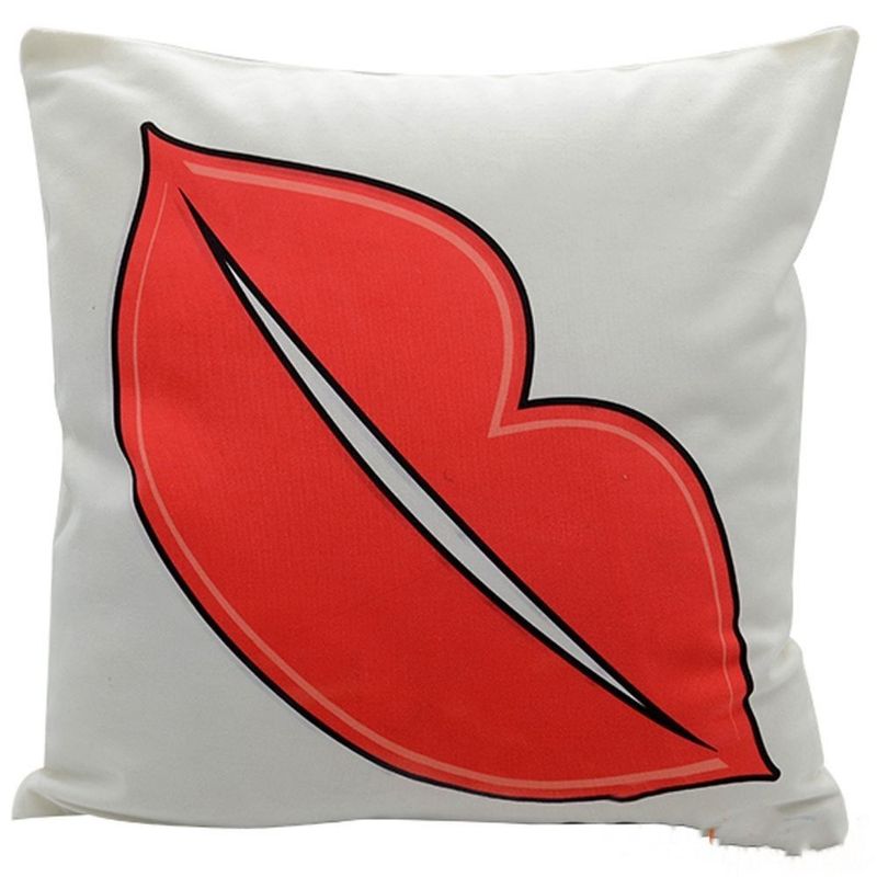 .une  Housses de coussin carré 40*40cm (toucher Super soft)