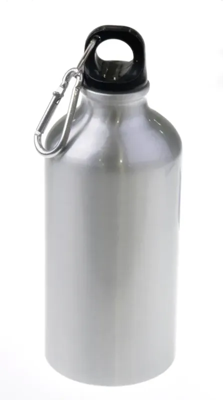 Gourde Alu 500ml sublimable + 2 bouchons (à vis et double ouverture)