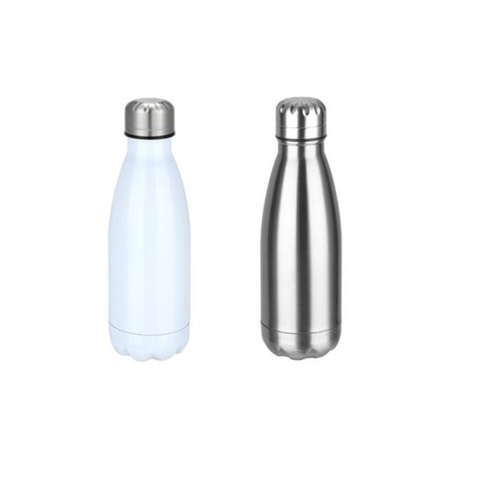 2 ​Gourde en inox isotherme - H 22,5 cm - Ø 7 cm - 350 ml