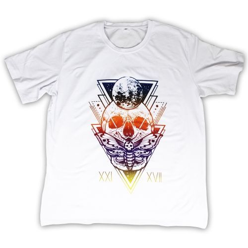 cinq   Tee-shirt Royal Subli - Col rond - 190 g/m² - Blanc