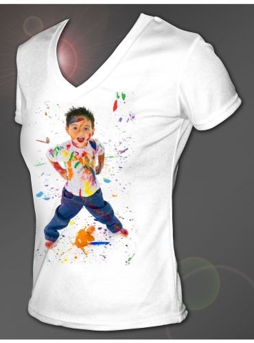 cinq   Sublim'shirt femme Tee-shirt polyester à personnaliser