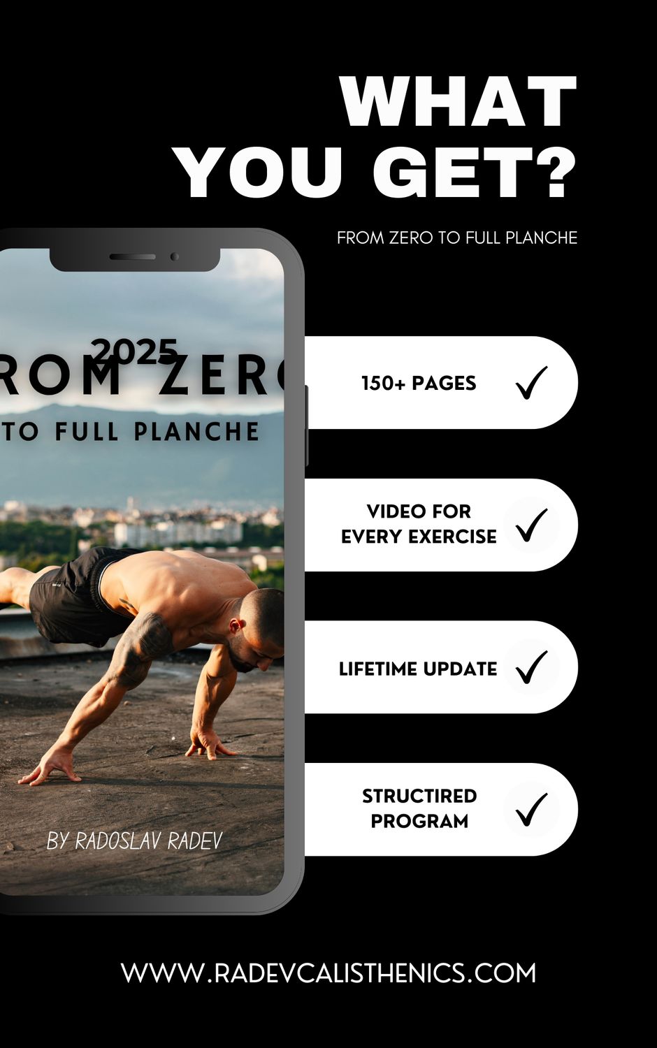 FROM ZERO TO FULL PLANCHE 2025