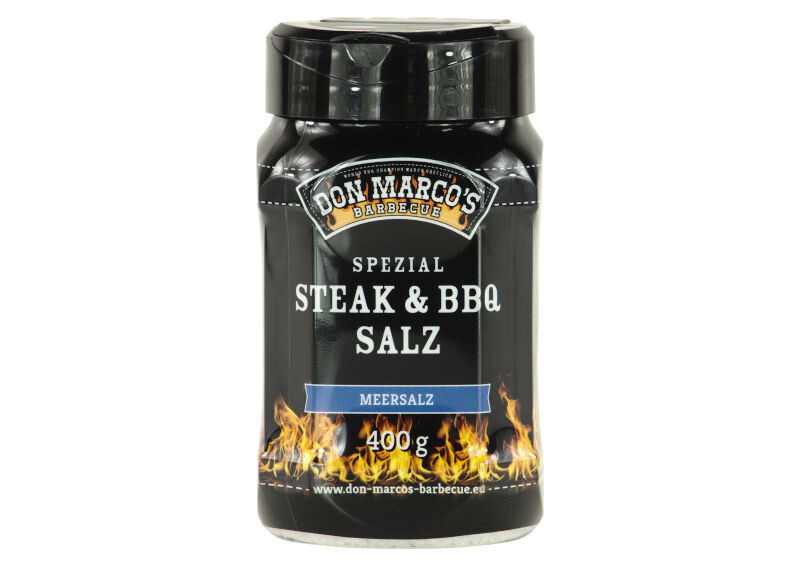 Spezial Steak &amp; BBQ Salz Meersalz