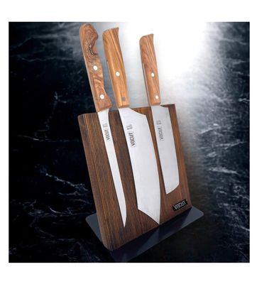 VOCUT Messerset 4tlg mit Block