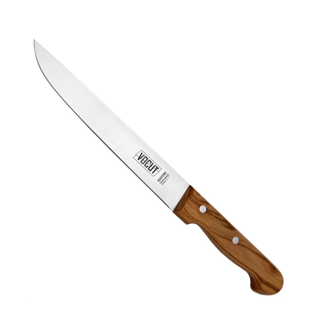 VOCUT Fleischmesser 20 cm Solingen, Olivenholzgriff