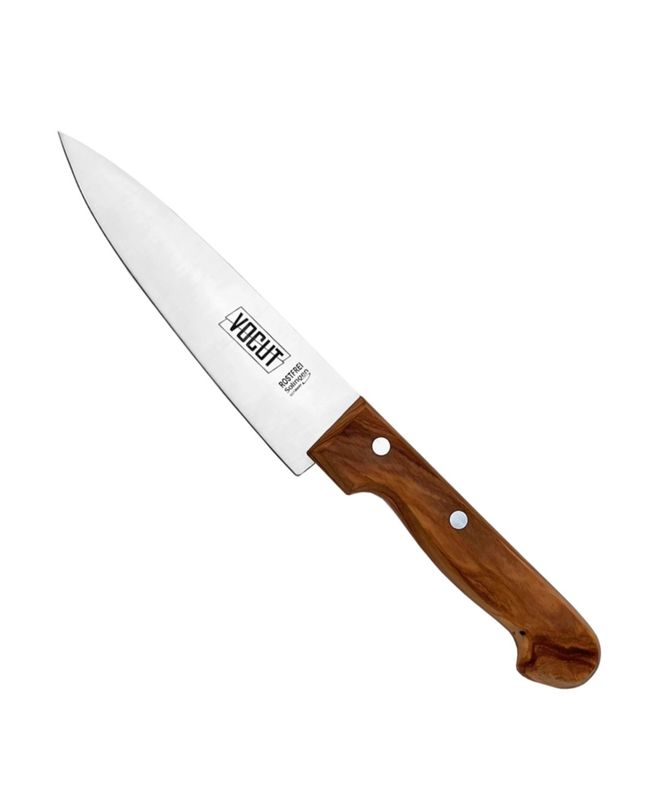 VOCUT Kochmesser breit 15,5 cm Solingen, Olivenholzgriff